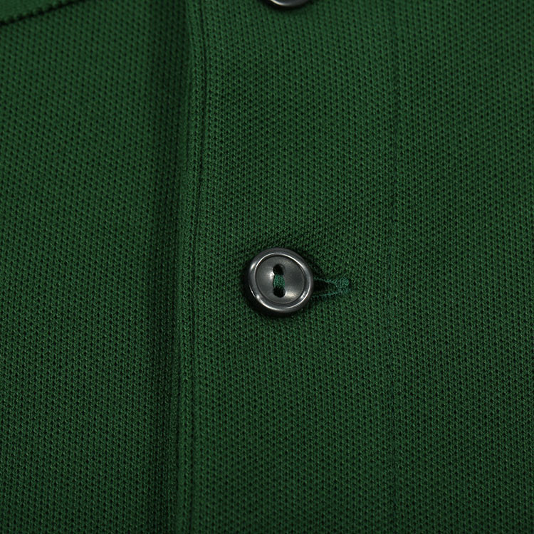 lacoste/鳄鱼绿色男士短polo