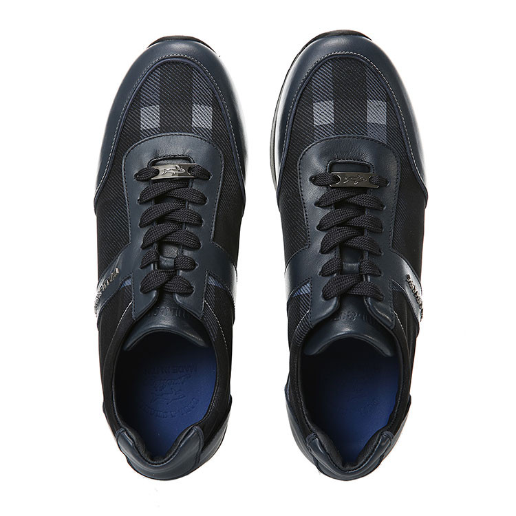 paul&shark/鲨鱼-藏蓝色男士休闲运动鞋 断码