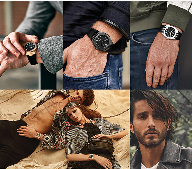 d1 milano/d1 milano p701系列 商务休闲机械男表