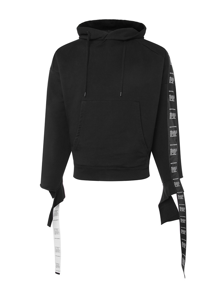 vetements/vetements 簡約 黑色 女衛衣 wss18tr26