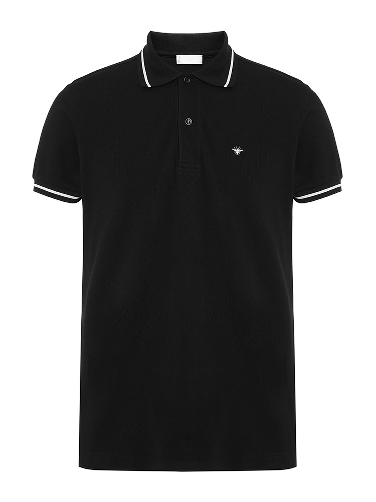 dior/迪奥 男士短polo 蜜蜂标志 733j805b0373 dh192386b7hy90002