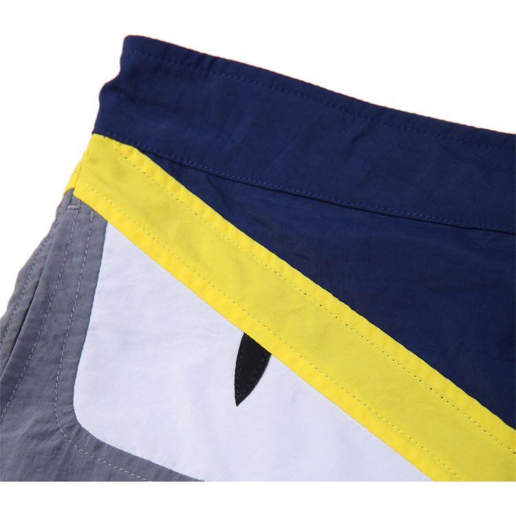 fendi/芬迪锦纶材质小怪兽男士裤子休闲短裤