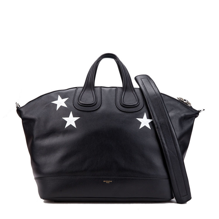 givenchy/纪梵希牛皮材质五角星印花图案男士旅行包