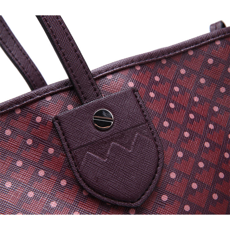 bally/巴利多色帆布涂层时尚印花包身女士单肩包