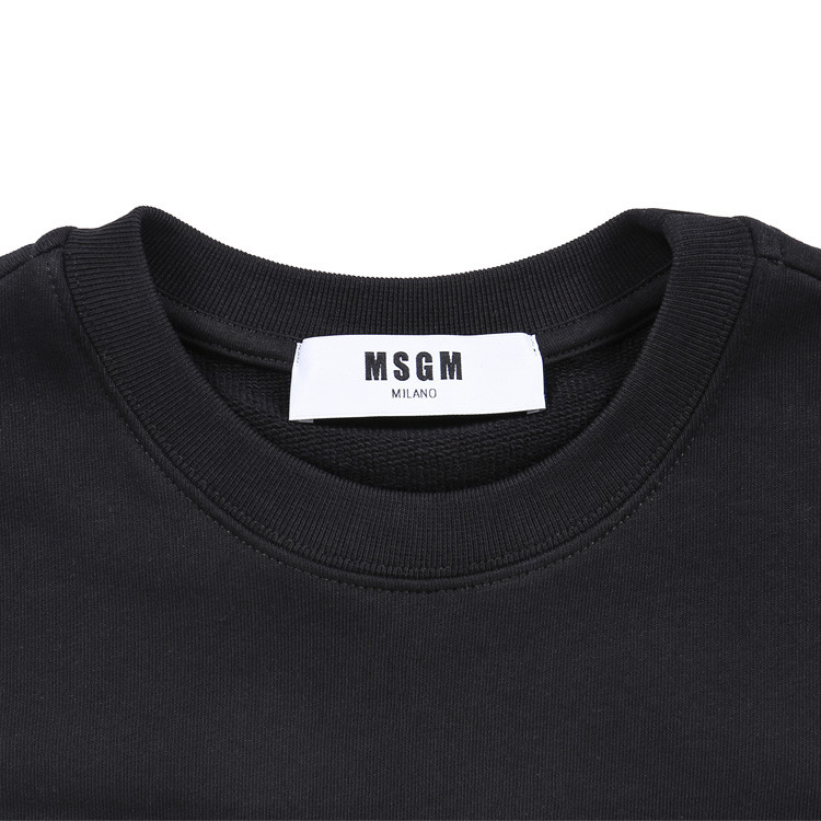 msgm/msgm纯棉logo字母印花女卫衣
