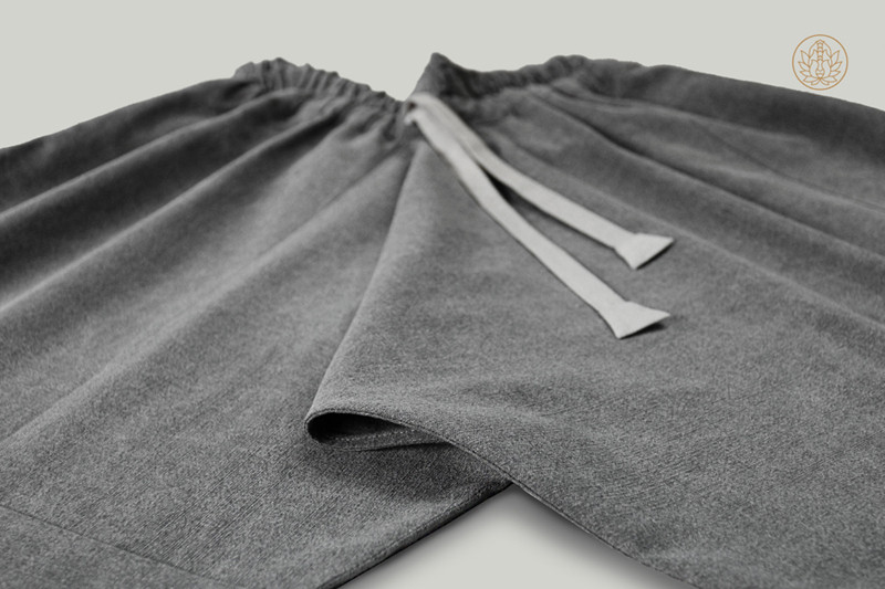 jlmt/净莲满堂 方便免裆裤 墨染棉 男唐装