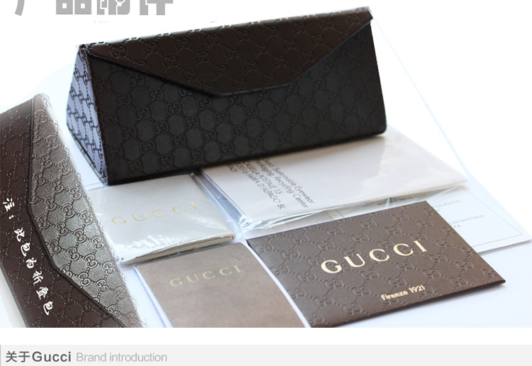 gucci/古驰马衔扣系列高贵典雅女士亚洲版太阳镜眼镜