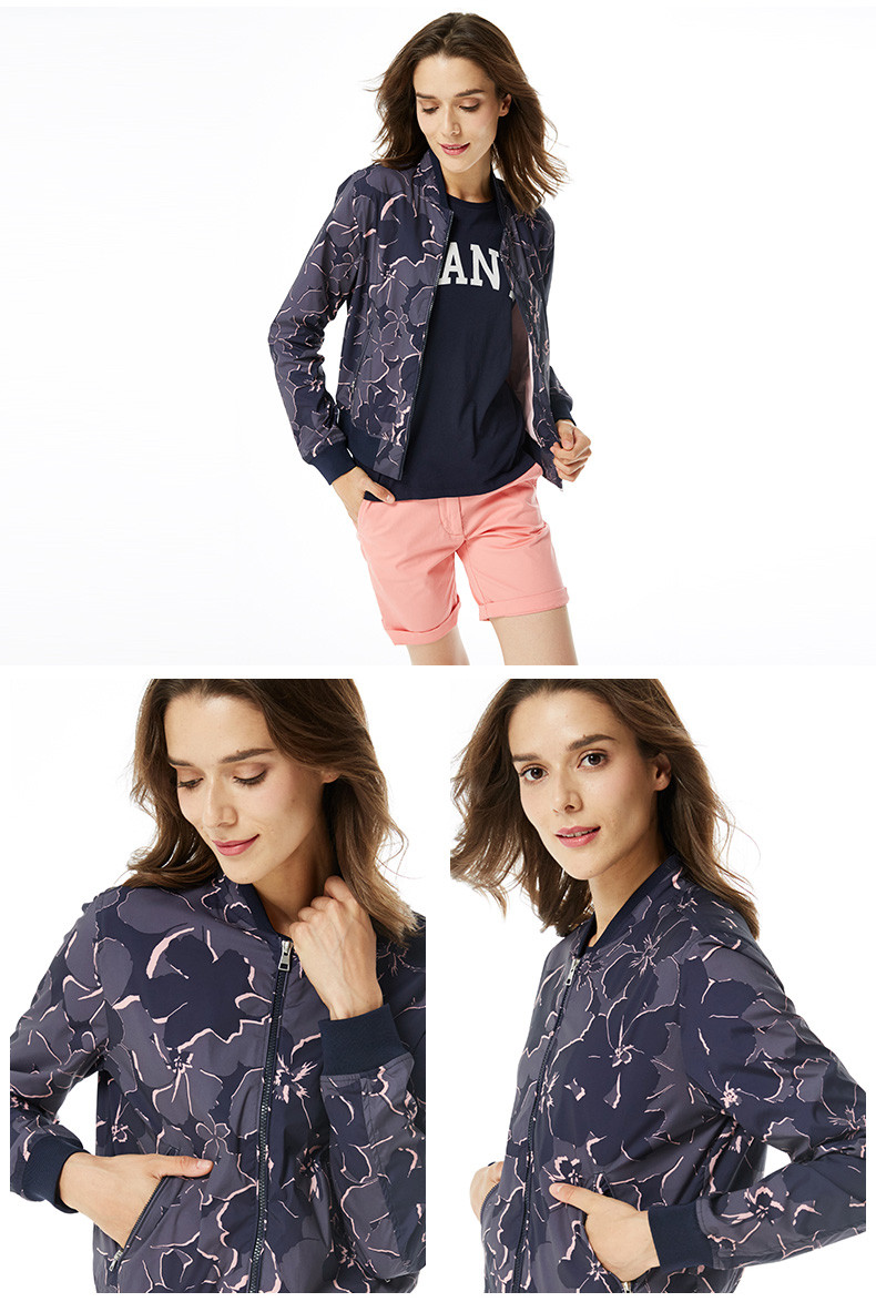 gant/甘特 2018春新品 女士夹克 时尚休闲夹克长袖外套 4700024