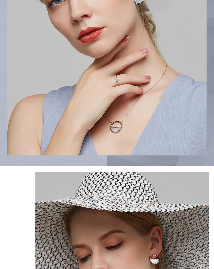 st dore/朵蕊 贝母系列 s925银 项链项饰 项链 项饰 首饰 饰品 无有