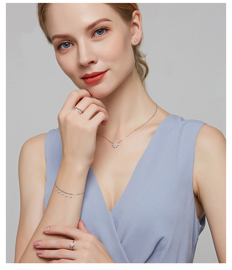 st dore/朵蕊 星星系列 八芒星项链项饰 项链 项饰 首饰 饰品 无有