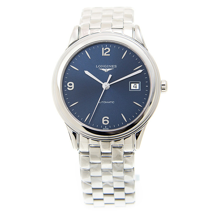 longines/浪琴军旗系列自动机械男表l4.874.4.96.