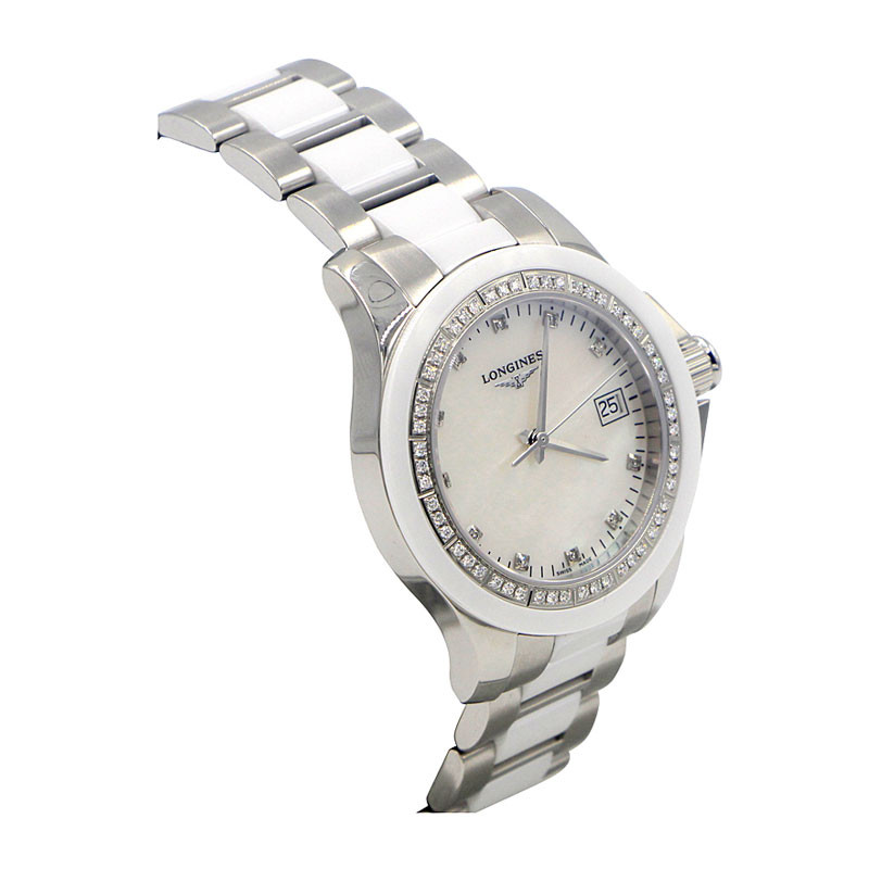 longines/浪琴康卡斯系列石英女表l3.281.0.87.