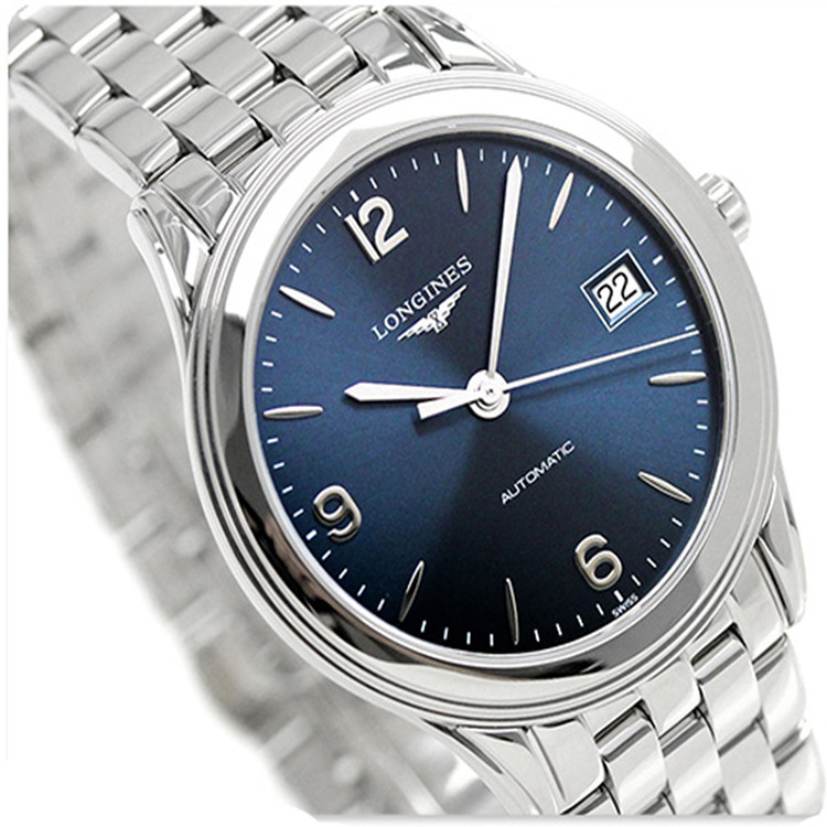longines/浪琴军旗系列自动机械男表l4.774.4.96.