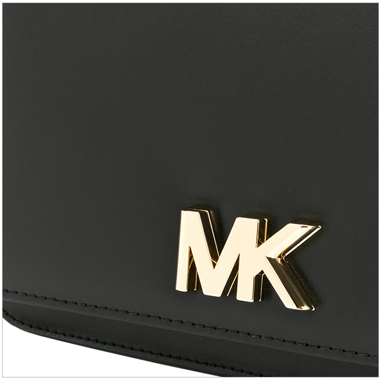 michael kors/邁克·科爾斯 mott系列 女士牛皮金標mk標識單肩斜挎包