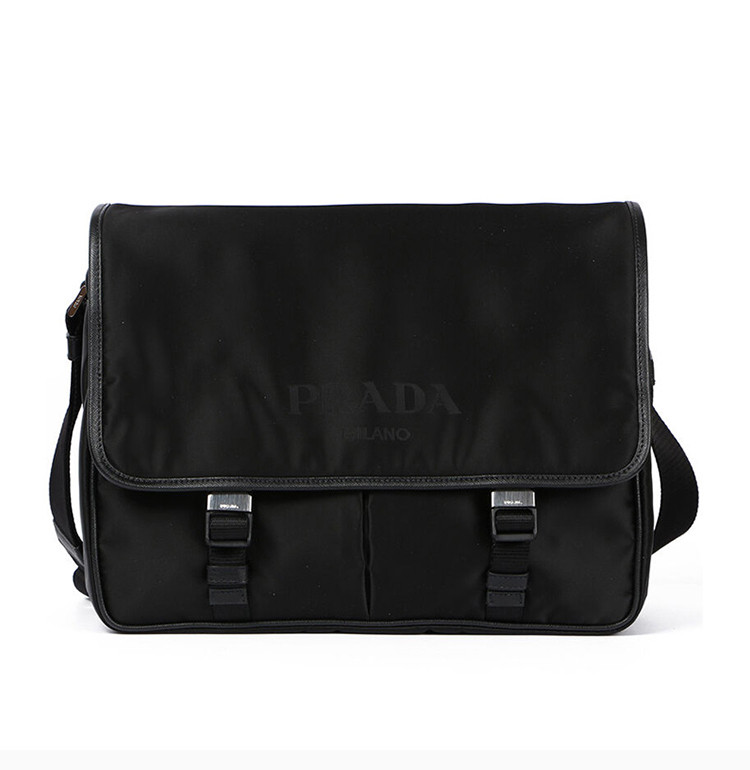 prada/普拉达 秋冬新款尼龙男士斜挎包