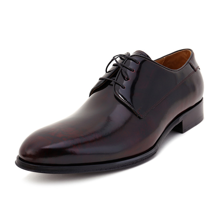 verri/verri 男士红色系带牛皮皮鞋-商务正装鞋 断码