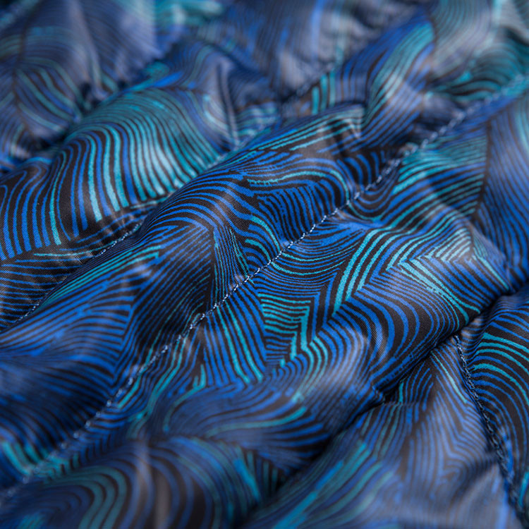 verri/verri渐变羽毛威尼斯海光蓝白鸭绒马夹-男士马甲