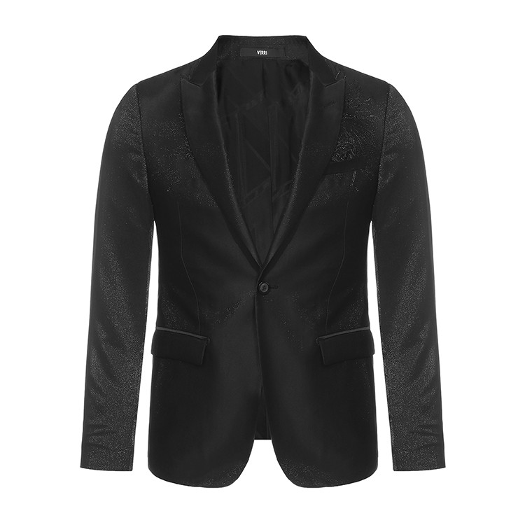 verri/verri 男士黑色时尚礼服款西服-男士西装