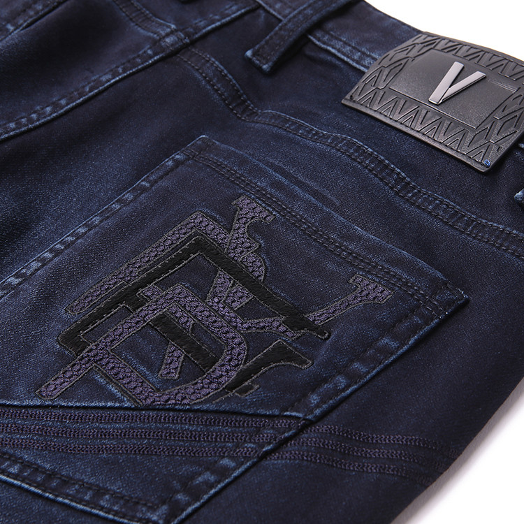 【17年秋冬新款】verri/verri针织牛仔兼具针织的质地柔软,易于搭配