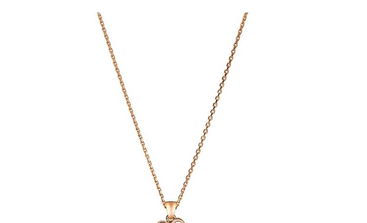 chopard/萧邦 女士 good luck charms系列 女士金色四叶草吊坠 797862