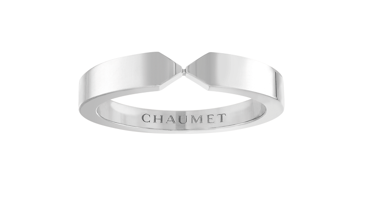 chaumet/尚美 女士plume 结婚戒指 婚戒082795