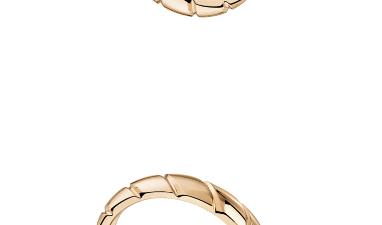 chaumet/尚美 女士18k玫瑰金 torsade de chaumet 戒指