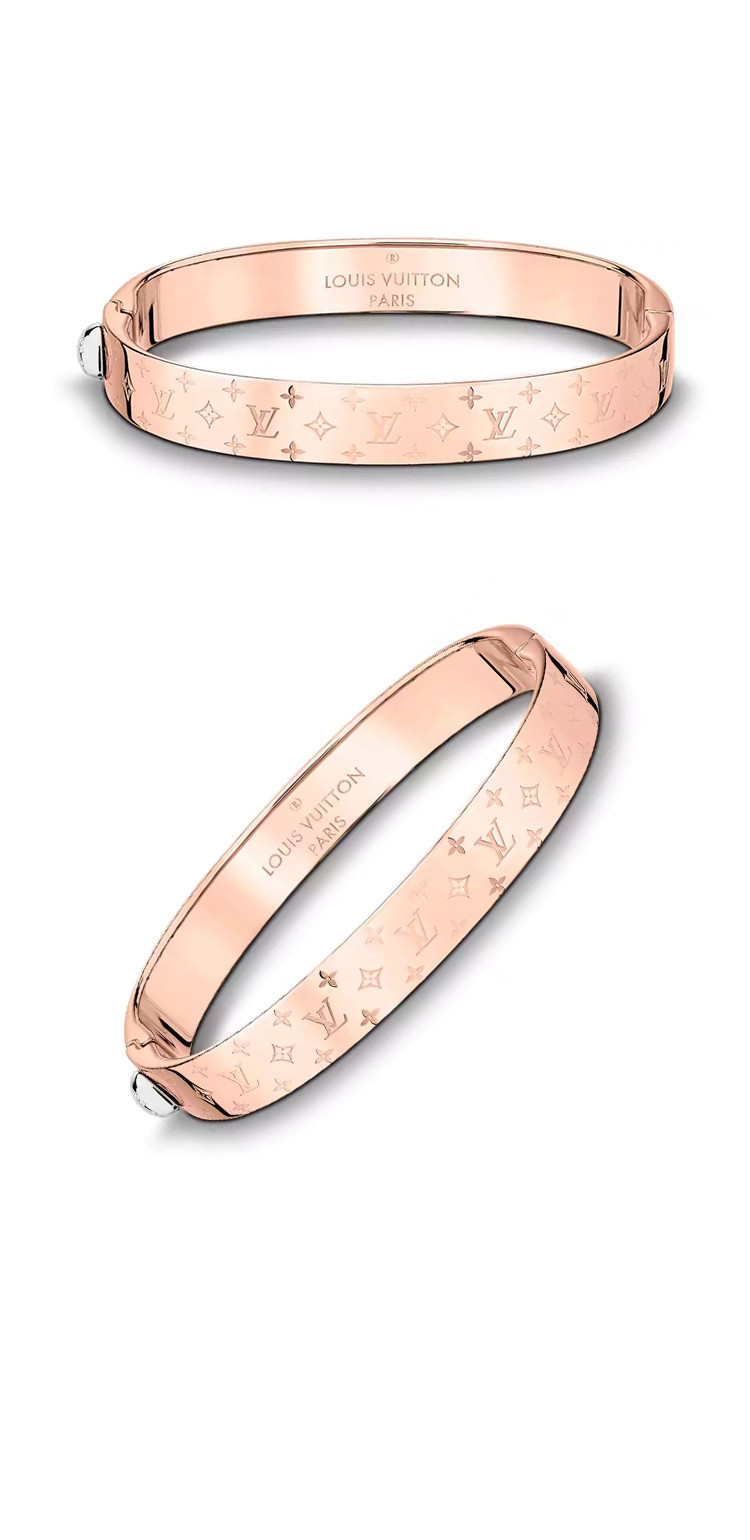 louis vuitton/路易威登 女士 nanogram宽手镯m00254