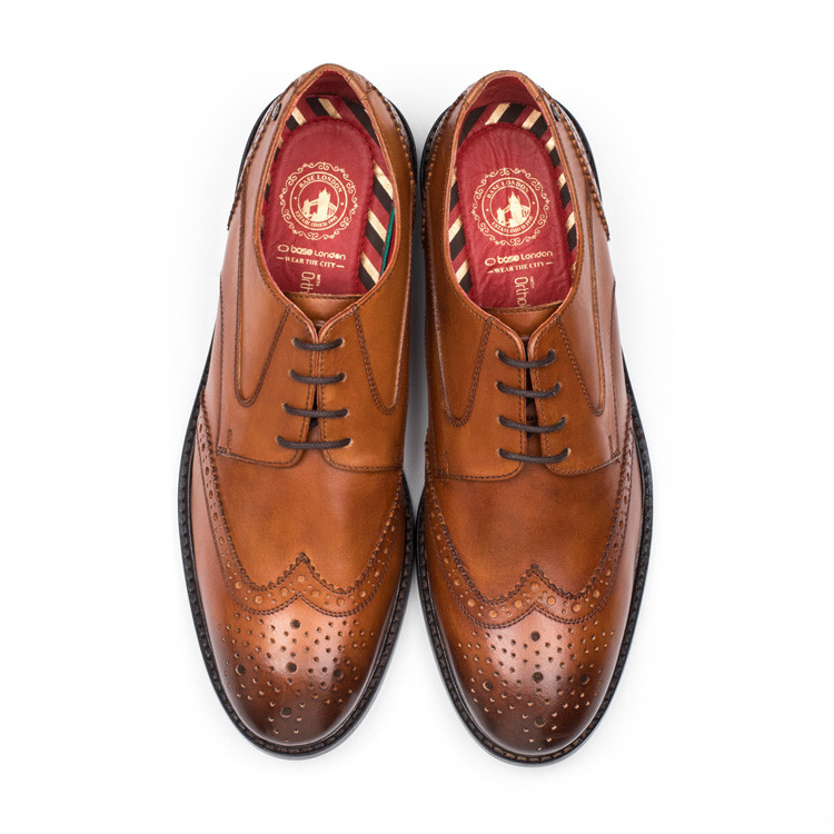 [18春夏新品] base london/base london 英国 英伦风 绑带 雕花 型格