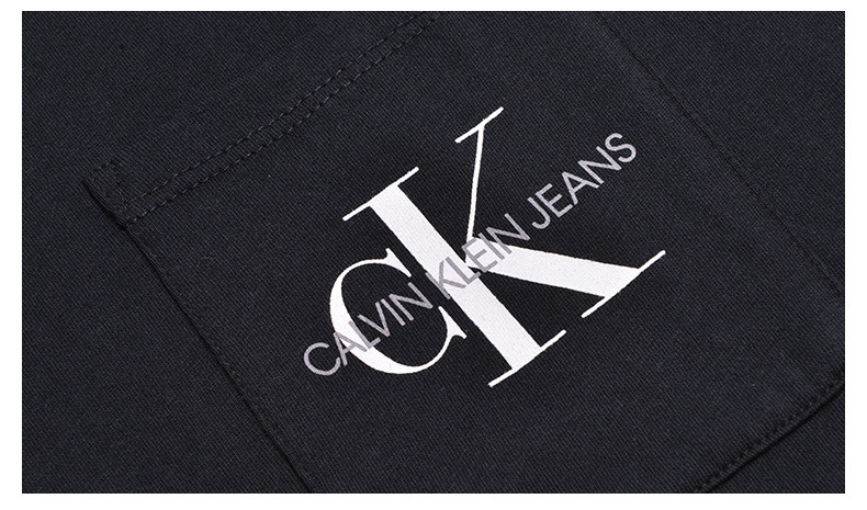 calvin klein/卡尔文·克莱因 简约休闲字母印花logo圆