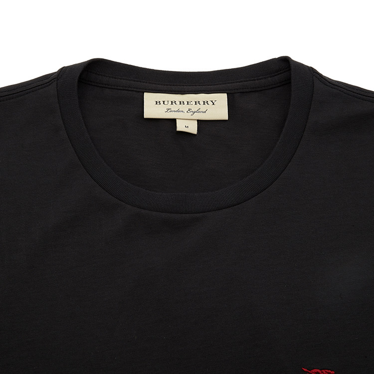 burberry/博柏利 刺绣logo 纯棉 男士短袖t恤 3965066
