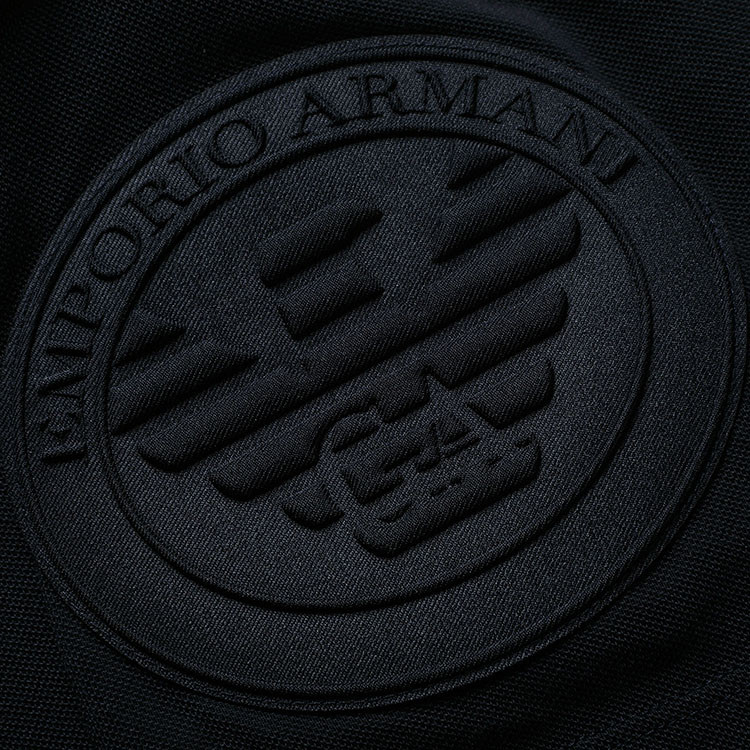 【17春夏】emporio armani/安普里奥阿玛尼 logo肩徽纯棉 男士短polo