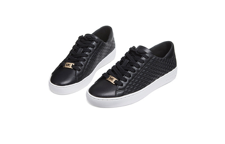 19春夏新品 michael kors 迈克 科尔斯 mk女士牛皮时尚运动鞋 43r5cof