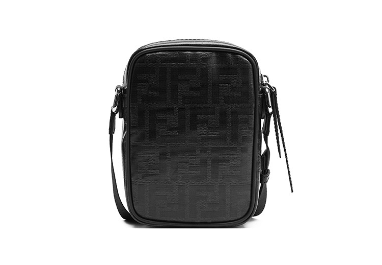 19春夏新品 fendi/芬迪 男士拼色滌綸pu尼龍棉樹脂其它時尚單肩斜跨包