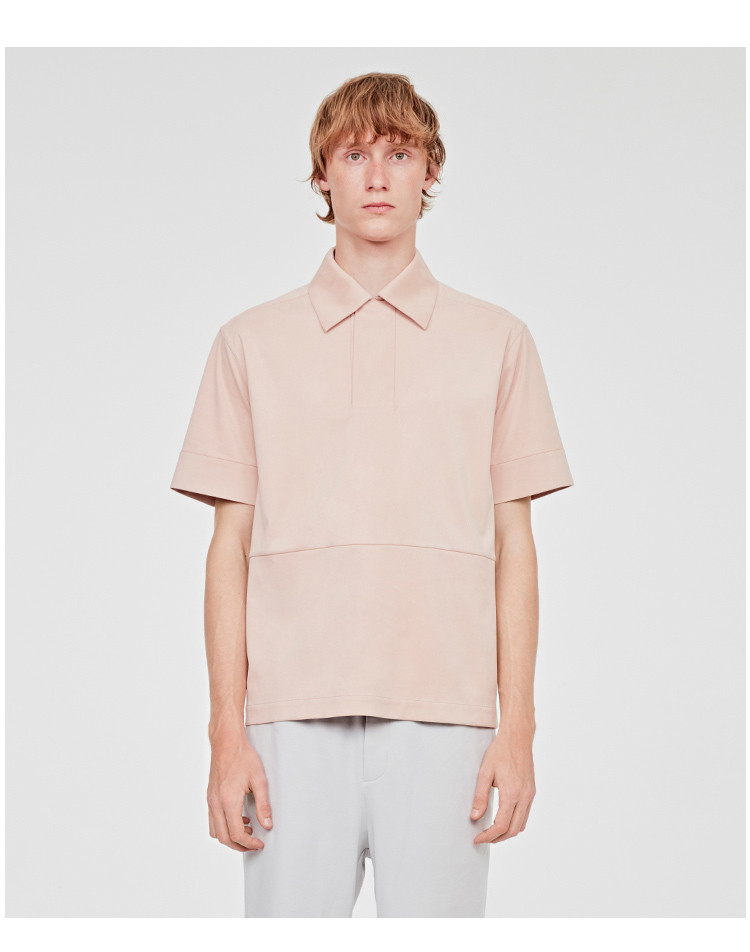 【designermenwear】seanbysean/seanbysean男士短袖衬衫春夏新款宽松