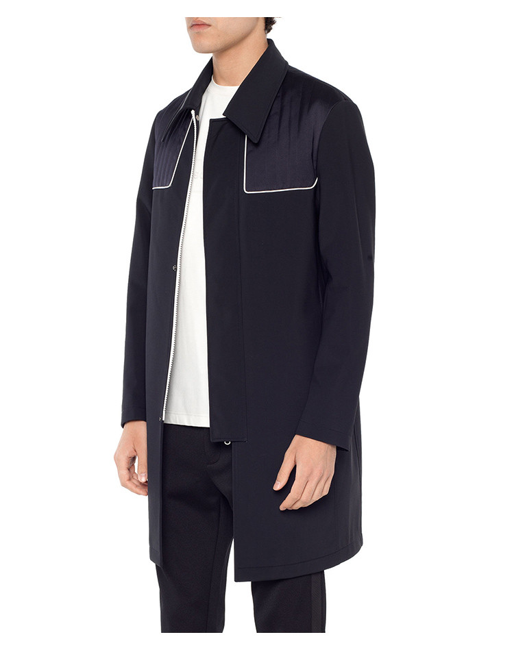 【designermenwear】seanbysean/seanbysean男士风衣2017秋冬新款复古