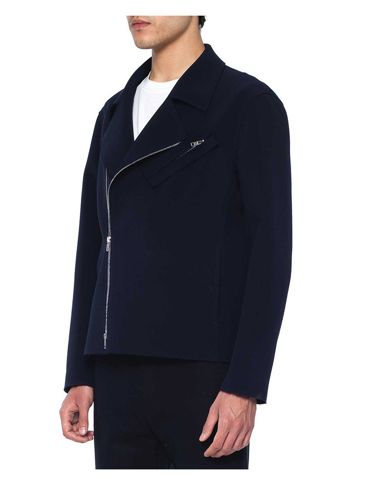 arcatelier/arcatelier 男士夹克 2017秋冬新款大翻领机车元素廓形