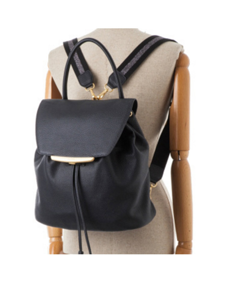 ammi吉娜米ammibackpack牛皮女士韩式校园风可拆卸肩带双肩包kg4aq685