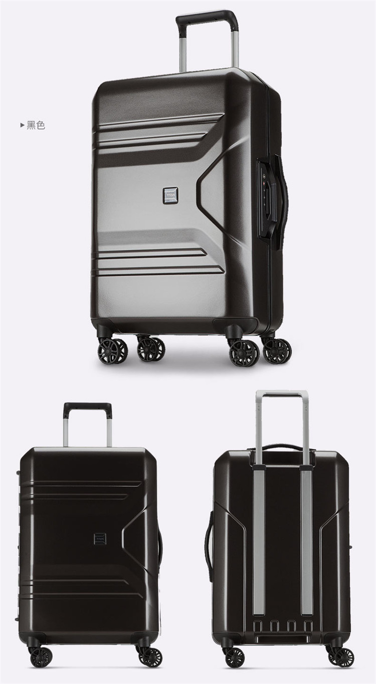 titan/titan钛德德国品质时尚商务休闲拉杆箱prior系列中性款式pc/abs
