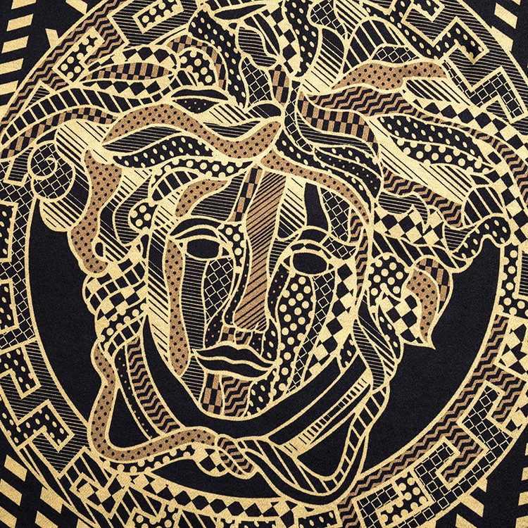 versace/范思哲 金色美杜莎圆领男士t恤 短袖t恤【官方授权】