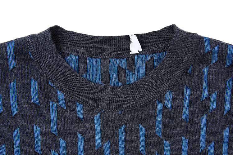 collection男士针织衫毛衣6100羊毛3900粘胶纤维v700155vb8004v038