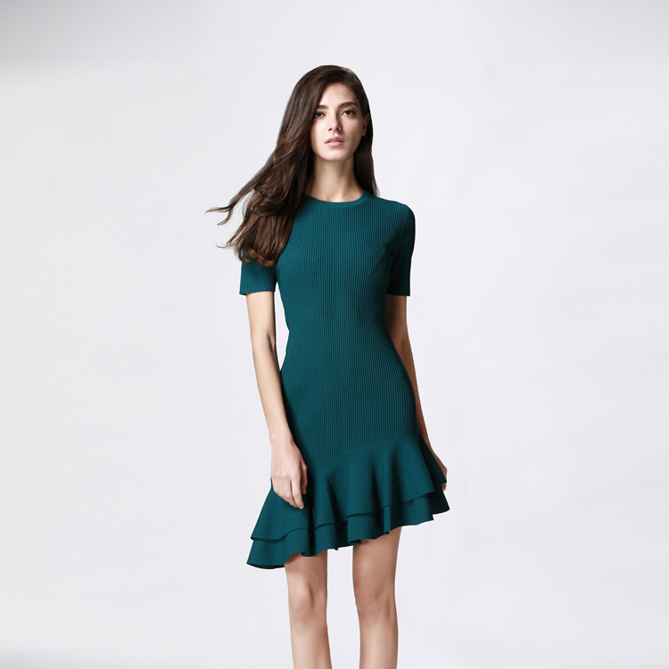 【19早春】水鸭绿女士连衣裙diane von furstenberg/dvf