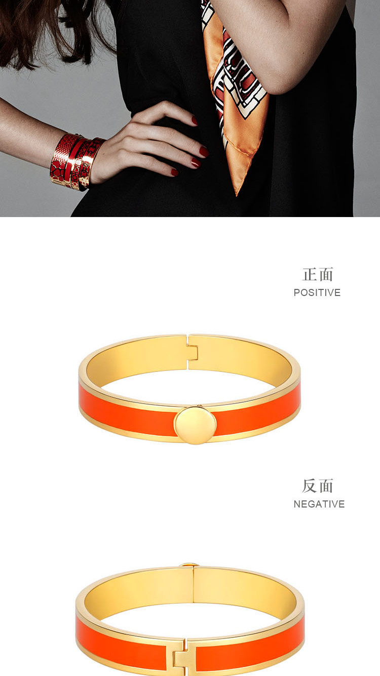 hd10毫米橘金平原手镯halcyon days/halcyon days halbg0000201