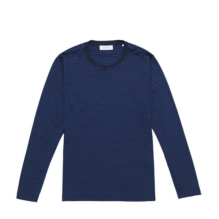 cerruti 1881/切瑞蒂 1881 海军蓝男士长袖t恤c36d1ei31138
