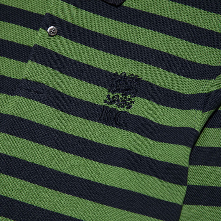 18秋冬kent&curwen/肯迪文草绿色男士短polok38h8tm06145