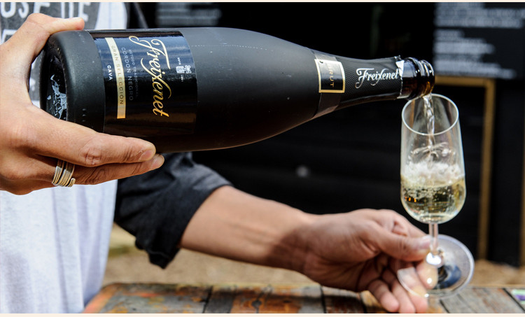 【天然型口感清新】西班牙菲斯奈特黑牌起泡葡萄酒750ml*6支装