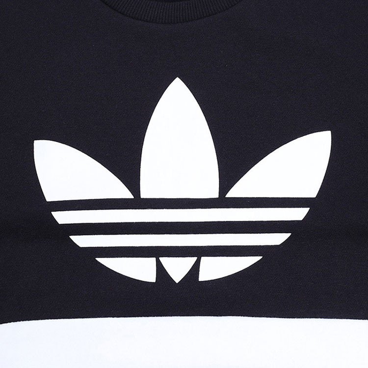 adidas originals/阿迪达斯三叶草女子2016trefoil sweater冬季套头