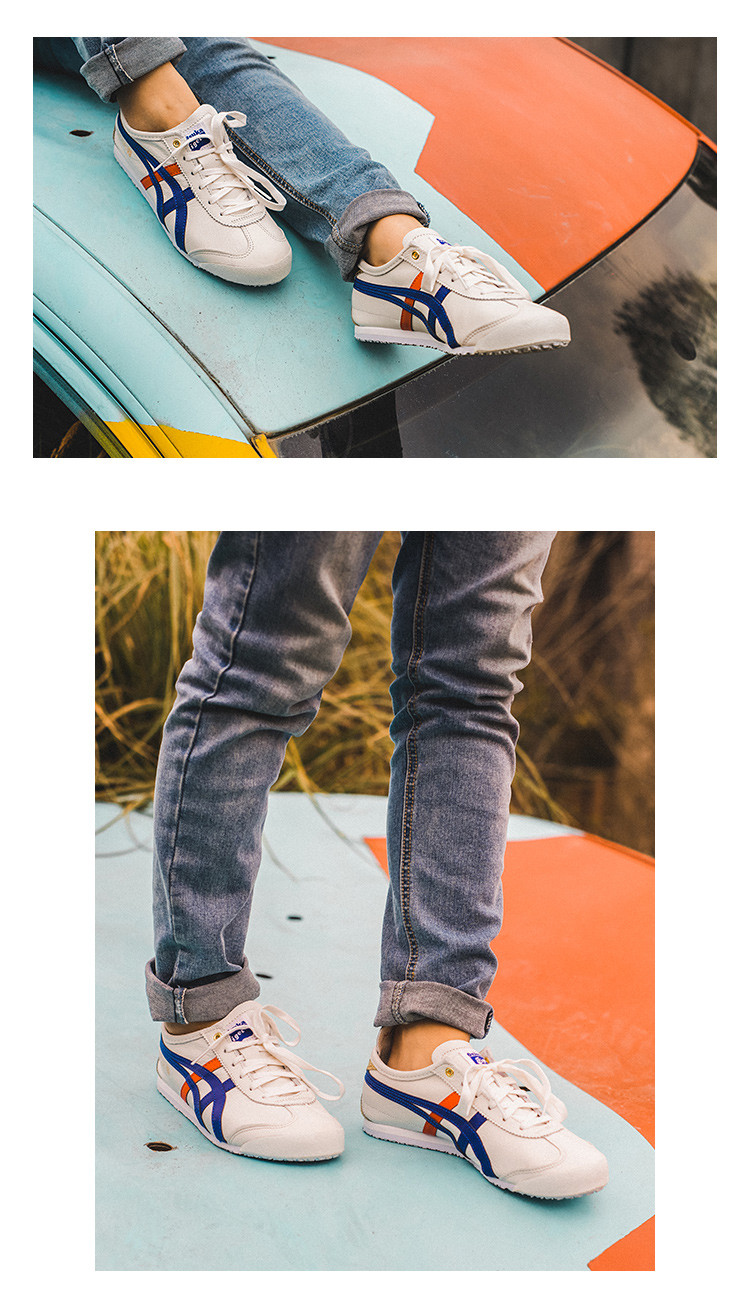 onitsuka tiger/鬼冢虎 運動鞋 2019年春夏 男女同款 白色拼色 mexico