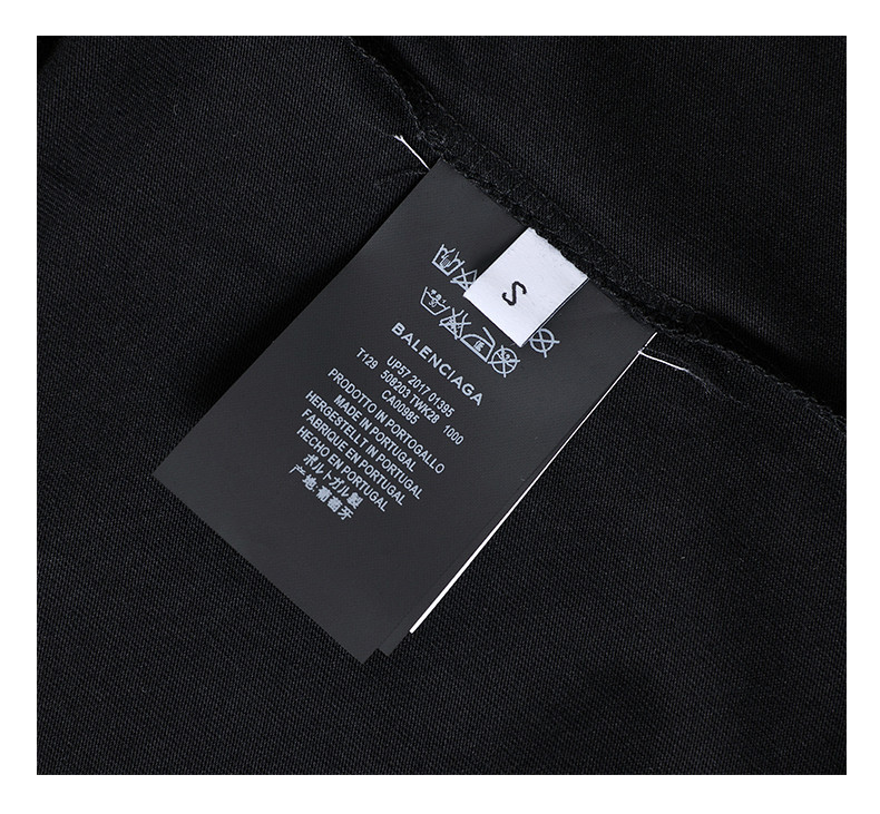 balenciaga/巴黎世家 18ss男女同款限量可乐联名男士短袖t恤 bl3d2