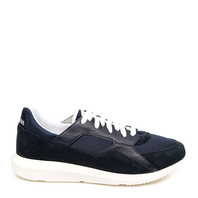 dirk bikkembergs 牛皮头层革 低帮运动运动鞋 蓝色色男士休闲运动鞋