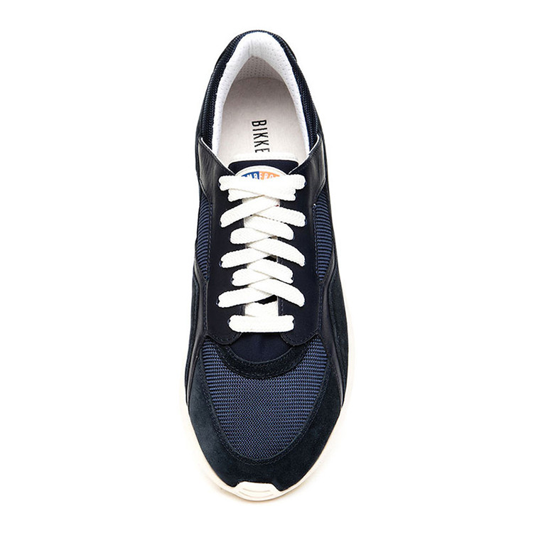 dirk bikkembergs 牛皮头层革 低帮运动运动鞋 蓝色色男士休闲运动鞋